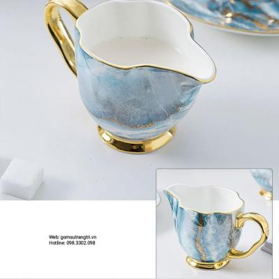 BỘ ẤM CHÉN VÂN ĐÁ CẨM THẠCH XANH